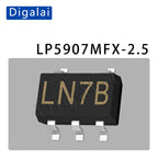LP5907MFX-3.3 -3.0 -1.8 -1.5 -2.5 -2.8 -2.85 -4.5 -1.2 LDO Regulator SOT23-5 Digalai