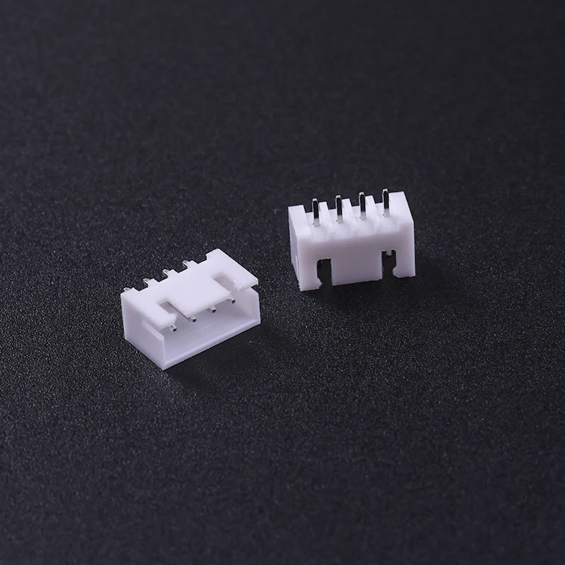 100Pcs JST XH2.54 Connector Kit 2 3 4 5 Pin Male Female Plastic Shell Wire Terminals Male Plug & Female Socket for Electronics