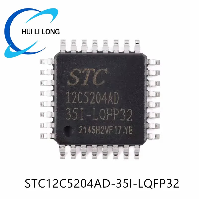 STC12C5204AD STC12C5204AD-35I STC 12C5204AD LQFP32 Single Chip Enhanced 1T 8051 Microcontroller MCU IC Controller Chip Original