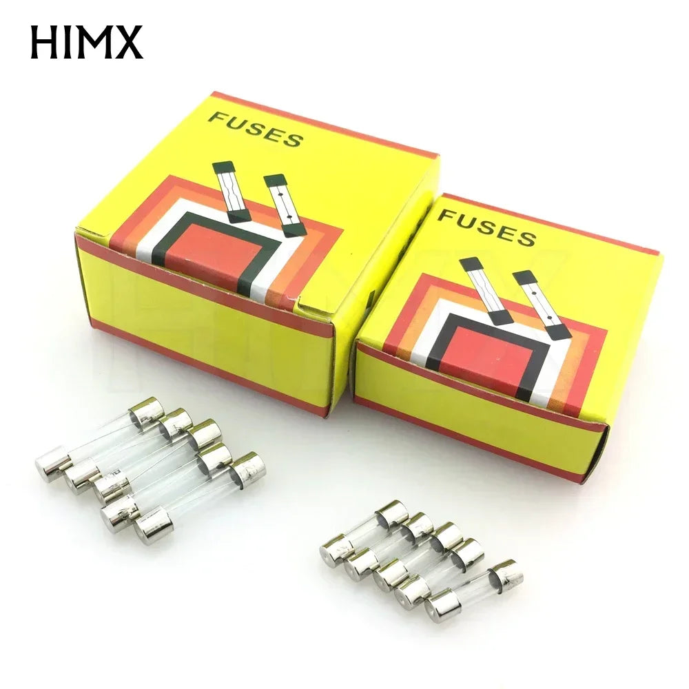 5*20 6*30 Glass Fuse Fast Fuse 250V 0.1A 0.2A 0.5A 1A 2A 3A 3.15A 4A 5A 6A 7A 8A 10A 12A 15A 20A 30A Quick Blow 5x20mm 6x30mm