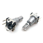 1pcs ALPS- EC11K1525401 Rotary Encoder Code Switch 30 Position 360 Degree Rotation With Push Button 5pin Handle 20mm Half Shaft