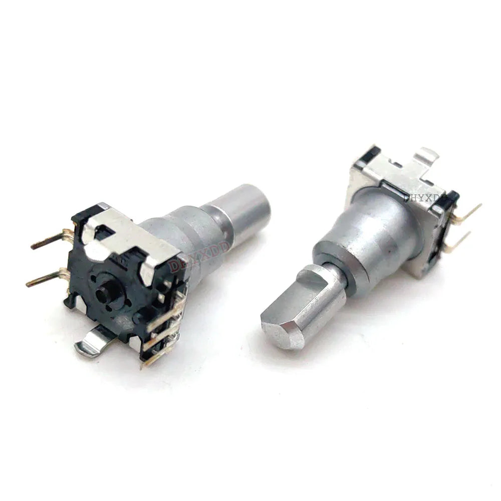 1pcs ALPS- EC11K1525401 Rotary Encoder Code Switch 30 Position 360 Degree Rotation With Push Button 5pin Handle 20mm Half Shaft