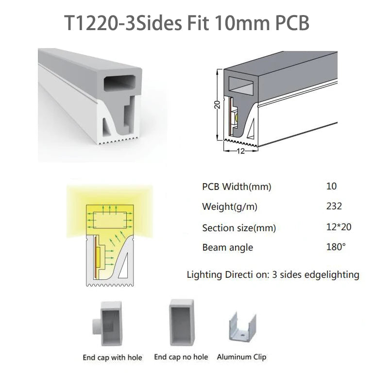 WS2812B WS2815 Neon Silica Gel Tube IP67 Waterproof Outdoor For WS2811 WS2813 SK6812 5050 Addressable RGB LED Strip