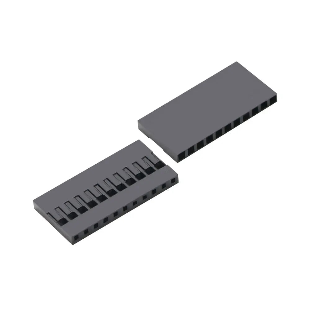 Dupont Plastic Shell Plug 2.54mm Single Double Row Dupont Connector 1/2/3/4/5/6/7/8/9/10P 2*2/3/4/5/6/8/10/20P Housing Terminals