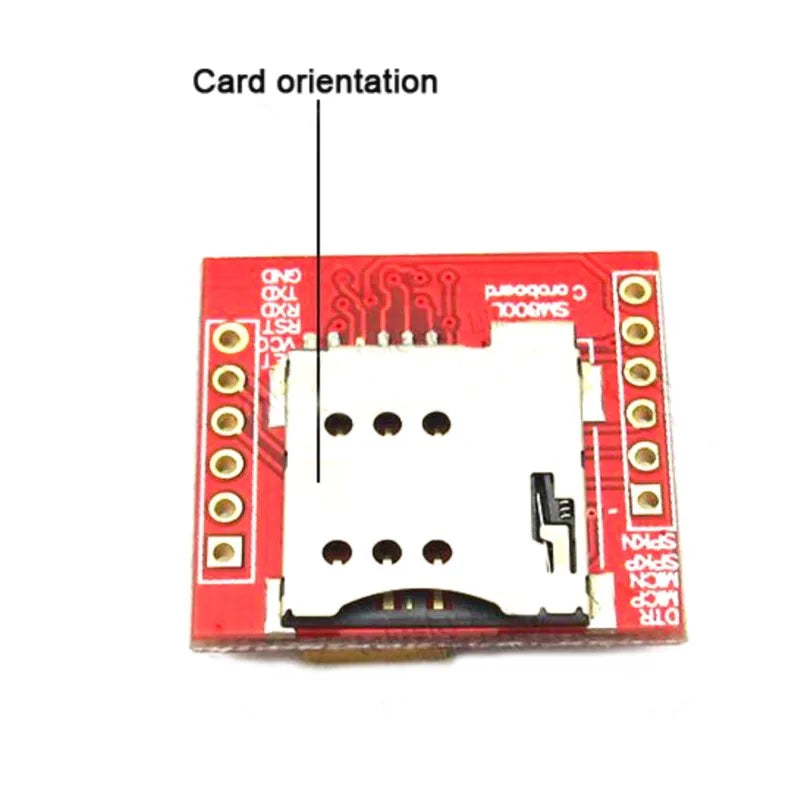 1-10pcs/Smallest SIM800L GPRS GSM Module Kit MicroSIM Card Core BOard Quad-band TTL Serial Port with the antenna