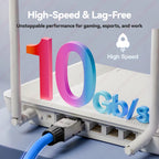 JEYI CAT8/CAT7/CAT6A RJ45 Toolless Ethernet Cable Connector 40Gbps/10Gbps Shielded Network Cable Plug for 22-24AWG STP Lan Cable