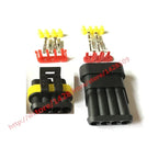 1 Pcs Kit 4 Pin Female And Male Auto Waterproof Electrical Wire Connector Plug For Car 282106-1 282088-1