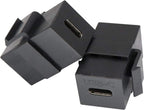 USB C Keystone Jack Inserts Adapter USB 3.1 Type-C Female to Female Insert Socket Coupler Connector for Wall Plate Outlet Panel