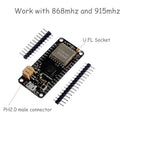 RCmall LoRa32u4 II Lora Module IOT Development Board LiPo SX1276 868MHz 915MHz 433MHz LoRa Kit for Arduino LoRaWAN
