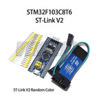 Minimum System Development Board STM32F401 / 411 Original ST-LINK V2 Simulator Download Programmer Original STM32F103C8T6 STM32