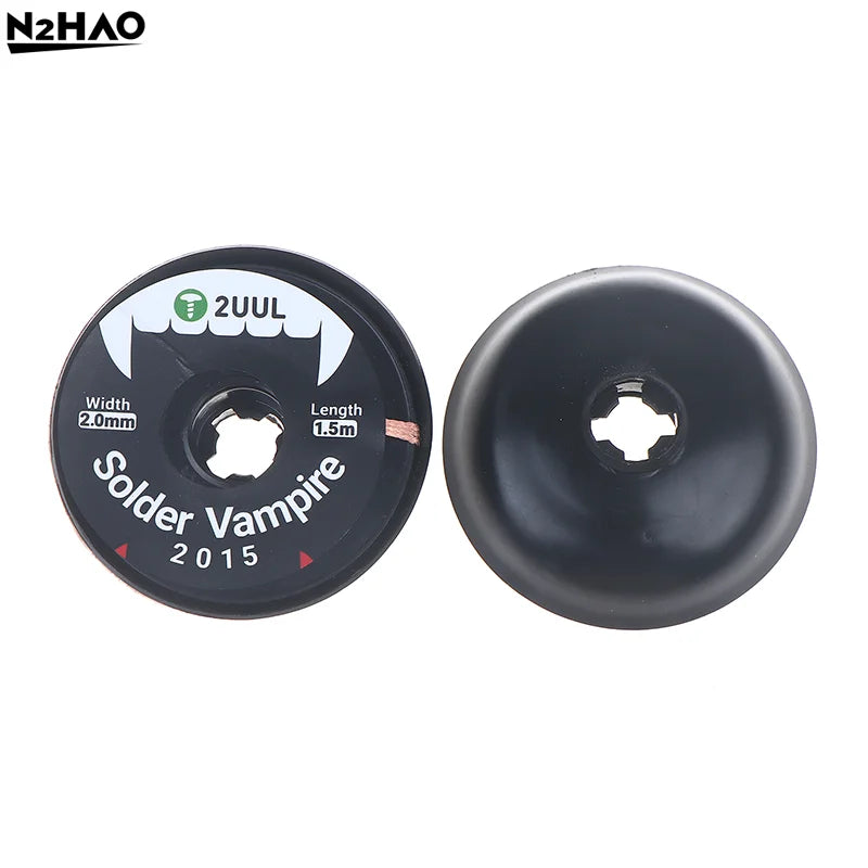 2UUL DW16 2015 Ultra High Density Solder Vampire Desoldering Braid Wick Separate Pack For Motherboard PCB BGA Soldering Tool