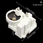 Fridge Compressor PTC Relay And Overload Protector Start Relay Connected Overload Protection Relay For Shrinking Starter
