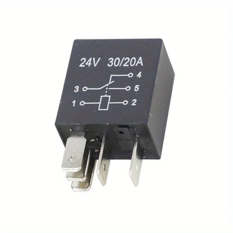12V/24V 30A Violet Series 4-pin/5-pin Automotive Relay Air Conditioning Oil Pump Truck Relay