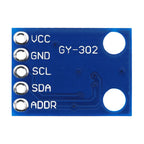 GY-302 BH1750 Light Intensity Illumination Module 3V-5V Digital Optical Intensity Illumination Board I2C Interface for Arduino