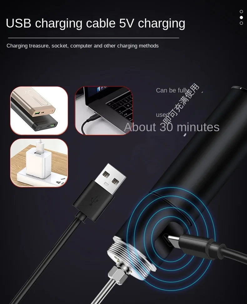 USB Electric Soldering Iron Home Small 18650 Battery Removable 1500mA Large Capacity Mini Wireless Soldering Iron Set USB-102