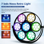 250W COB LED Linear Retro Vintage Stage Light 5050 RGB Fantasy DMX512 for Wedding Concert Theater Club DJ Live Show Party