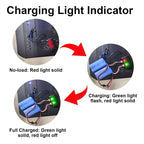 ABNR 2X 7.4V Lipo Battery Charger - RC Car Balance Chargers USB Cable 2-In-1 With XH-3P Plug 1A For 2S Batteries RC Cars