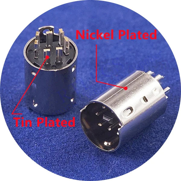 10 30 50 200 500 Pcs Din Plug Male Connector 3 4 5 6 7 8 9 10 Pin Wire Solder Injection Rating 1A 110V 2A 12V Mini Circular DIN