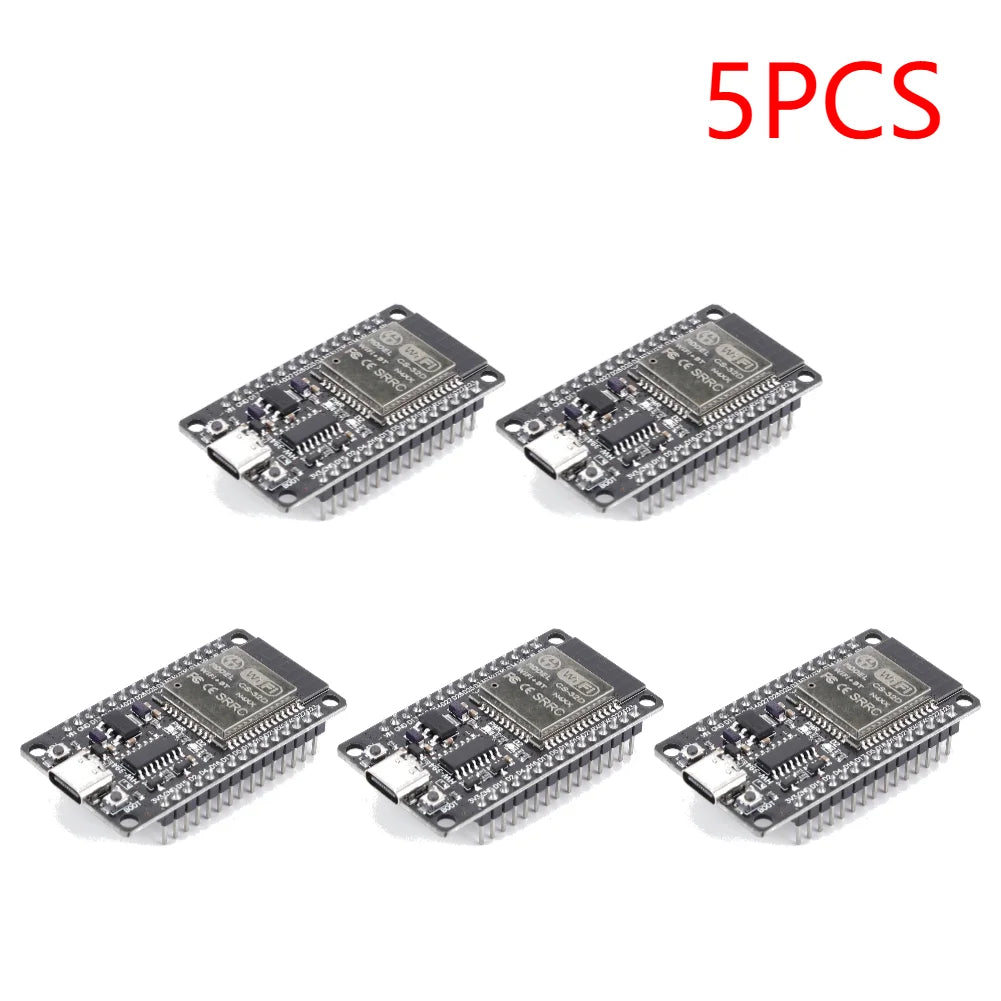 ESP32 WROOM-32 Development Board TYPE-C Micro USB WiFi+Bluetooth Ultra-Low Power Consumption SPI Flash 32Mbits Wireless Module