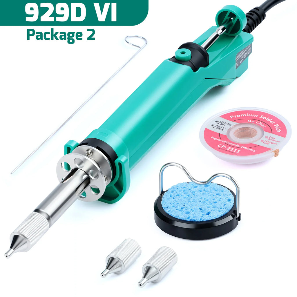 180W Desoldering Suction Tin YIHUA 929D-VI Electric Desoldering Iron Soldering Sucker Pen 929D-V Soldering Iron Welding Tools