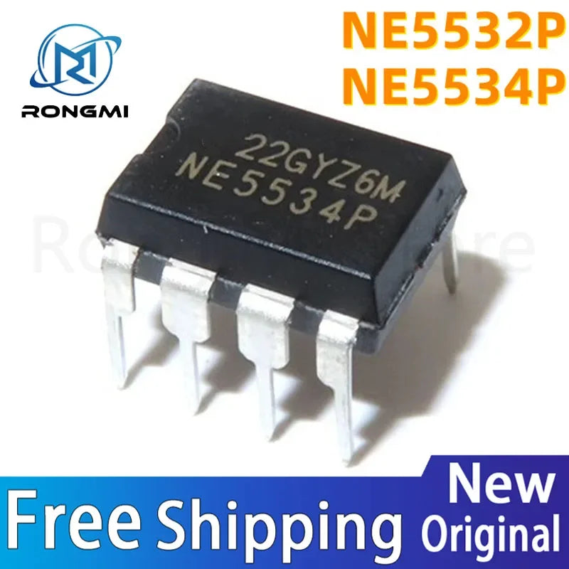 10-50Pcs NE5534P NE5534 NE5532P NE5532 DIP-8 IC Chip In Stock Wholesale