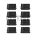 90PCS Rectifier Diode SS14 SS24 SS34 1N4007 1N4001 1N4004 SS16 SS26 SS36 SMD Schottky Diode Assort Kit
