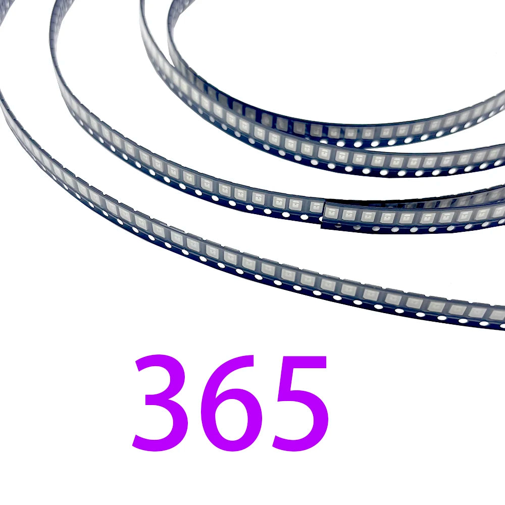 2835 3528 SMD UV Purple Light chip lamps ltraviolet 0.5W 0.2W 395nm 365nm LED Light Emitting Diode LED Bulb