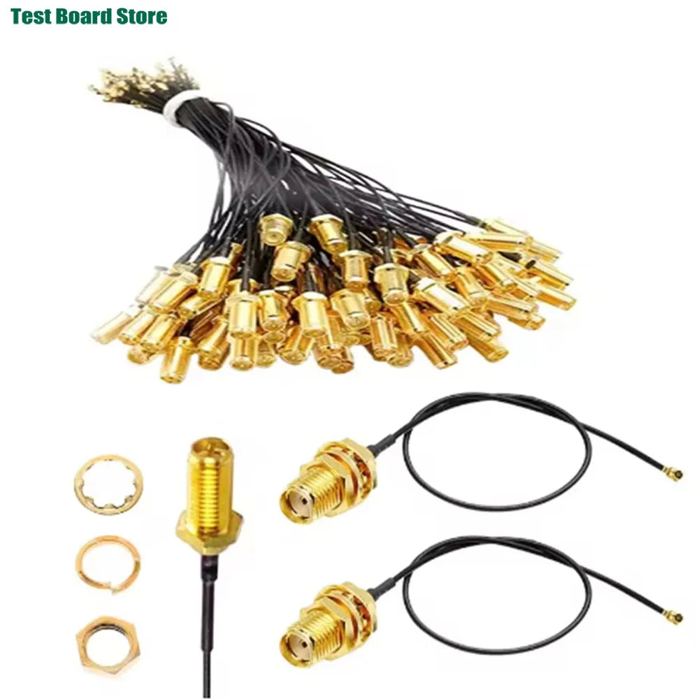 1/2/5Pcs RP SMA Pigtail Cable RG178 1.13 SMA Female Connector To UFL/U.FL Cable for WiFi Antenna Extension