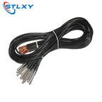 5PcsDS1820 Stainless steel package Waterproof DS18b20 temperature probe temperature sensor 18B20 for arduino