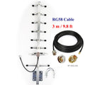 12dBi Yagi 915MHz LoRa Antenna Long Distance Directional US915 LoRaWAN Helium Miner Hotspot Antenna HELTEC SenceCap Bobcat
