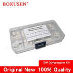 DIP Optocoupler Kit 10value*5PCS=50PCS 4N25 4N35 MOC3021 MOC3022 MOC3023 MOC3041 MOC3043 MOC3052 MOC3061 MOC3063 with Box
