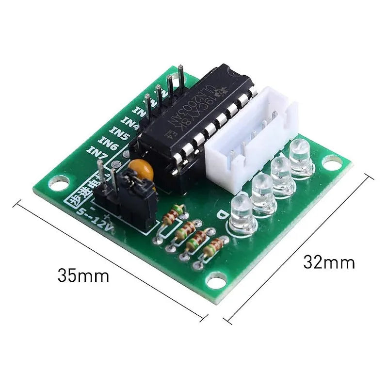 5Sets ULN2003 28BYJ-48 5V Stepper Motor + ULN2003 Driver Board Suitable for Arduino Driver Test Module Stepper Motors DIY Kit