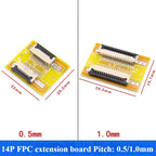 1pcs Fpc Ffc Flexible Flat Cable Extension Board/terminal Board Adapter 1.0mm Spacing 4 5 6 8 10 12 14 15 16 22~60 Pin Connector