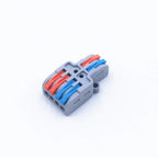 1PCS Insulated Reusable Lever Wire Connectors 24-12 AWG (0.5-4mm²) Quick Compact Electrical Splicing Terminals for Switch Wiring