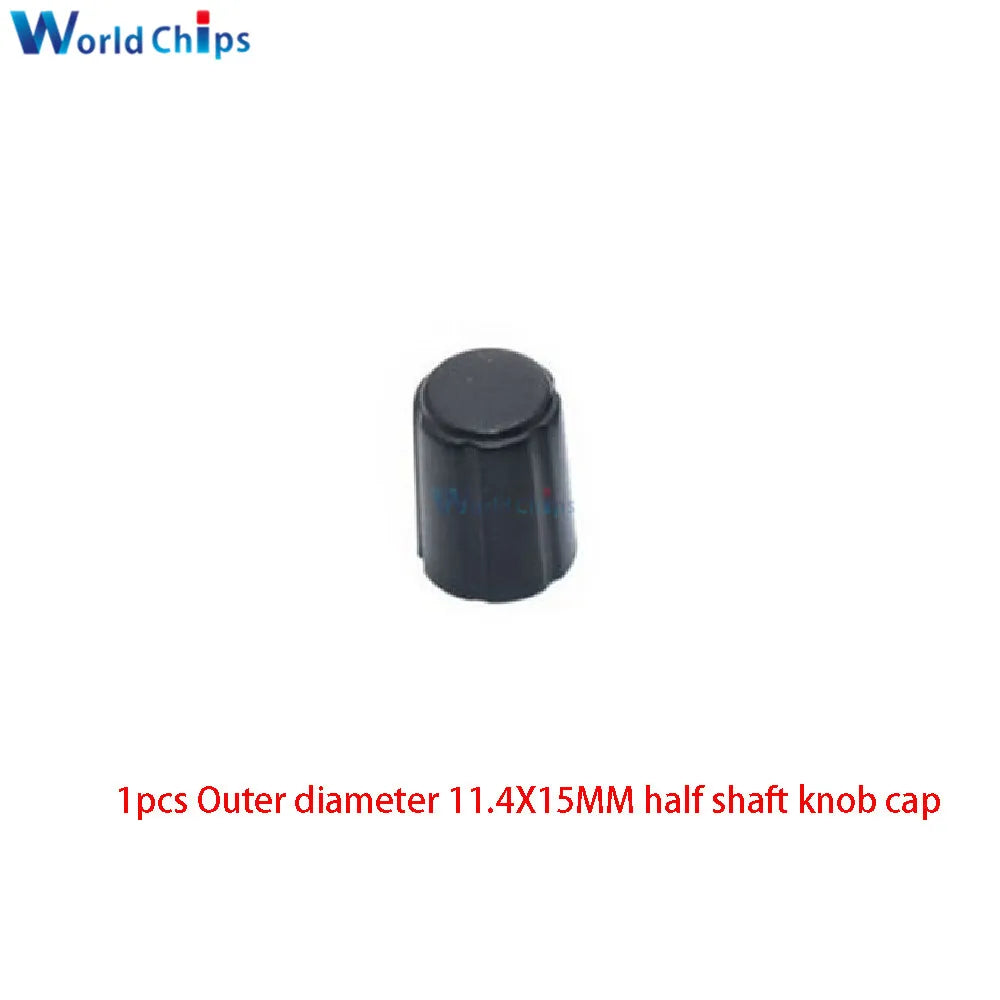 10 PCS 360 Degrees Rotary Encoder Module KY-040 HW-040 Sensor Switch 6MM Half Shaft Potentiometer Rotary Knob Cap 15×17 15×13.5