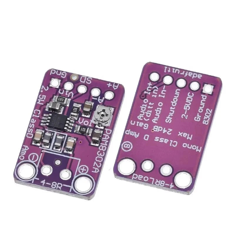 PAM8302 2.5W single channel Class D Audio power amplifier module development board