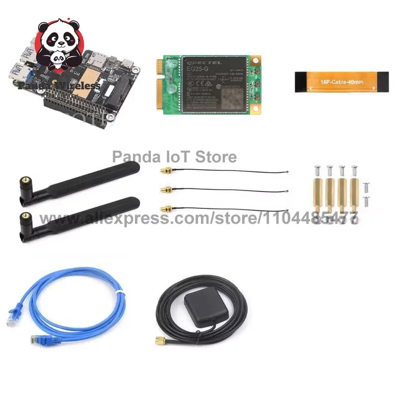 STOCK! Rasberry Pi 5 PCIe Mini PCIe 4G LTE Gigabit Ethernet USB HUB HAT with SIM7600E SIM7600SA-H SIM7600G EC25-AUX EG25 Module