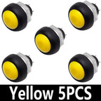 5~10PCS EGBO Mini 12mm Waterproof Momentary ON/OFF Push Button Round Switch PBS-33B PBS-11B For arduino