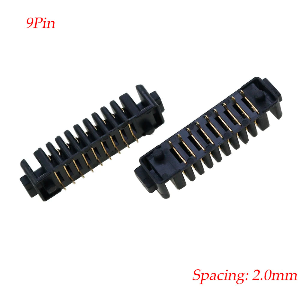 1PCS 4/5/6/7/8/9/10Pin Laptop Battery Connector Pitch 2.0mm Holder Clip Slot Contact Male and Female Plug