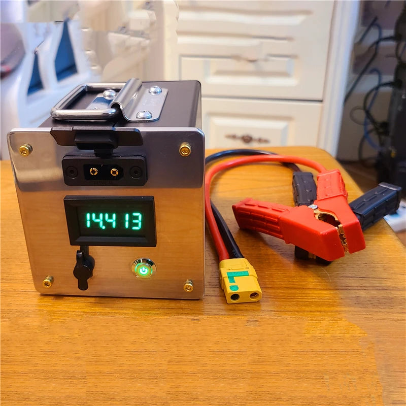 Amass XT90E-M Battery Connector XT90E Male Plug Gold-plated XT90 Mountable Connector Black Socket Or XT90H-M Quickly Charge