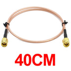 SMA to SMA Cable Male to Male Connector Antenna extension jumper RF cable Pigtail Adapter Cable RG316 For WIFI 3G 4G GSM Antenna