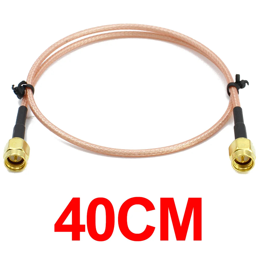 SMA to SMA Cable Male to Male Connector Antenna extension jumper RF cable Pigtail Adapter Cable RG316 For WIFI 3G 4G GSM Antenna
