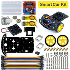 2-Wheel Smart Robot Car Chassis Kit with L298N Motor Driver Board, Complete Robotics Chassis Set