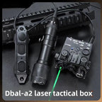 DBAL-A2 PEQ15 Red Green Dot IR Laser Sight  Light Tactical M600 Flashlight Armas White Scout Lamp Fit 20MM Picatinny Rail