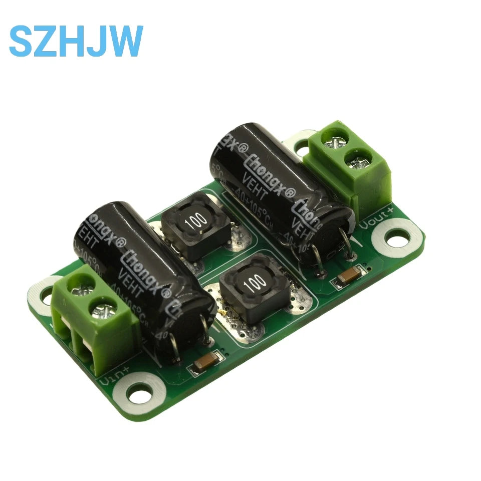 1-10PCS 0-50V 4A DC Power Filter Board EMI Suppression for Class D Amp Car Audio Industrial Use