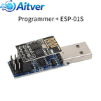 ESP01 Programmer Adapter USB to ESP8266 ESP01S Downloader with Auto Download Function CH340 for Arduino DIY Projects