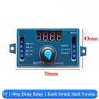 DC 5V 12V 24V 10A Adjustable Time Delay Relay Module LED Digital Timming Relay Timer Delay Trigger Switch Timer Control Switch