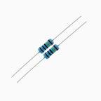 100PCS 1/2W 5%  1% 1R 2R Metal Film Resistor 0.5W 1R 100R 470R 1K 10K 100K 5.1K 4.7K 1M