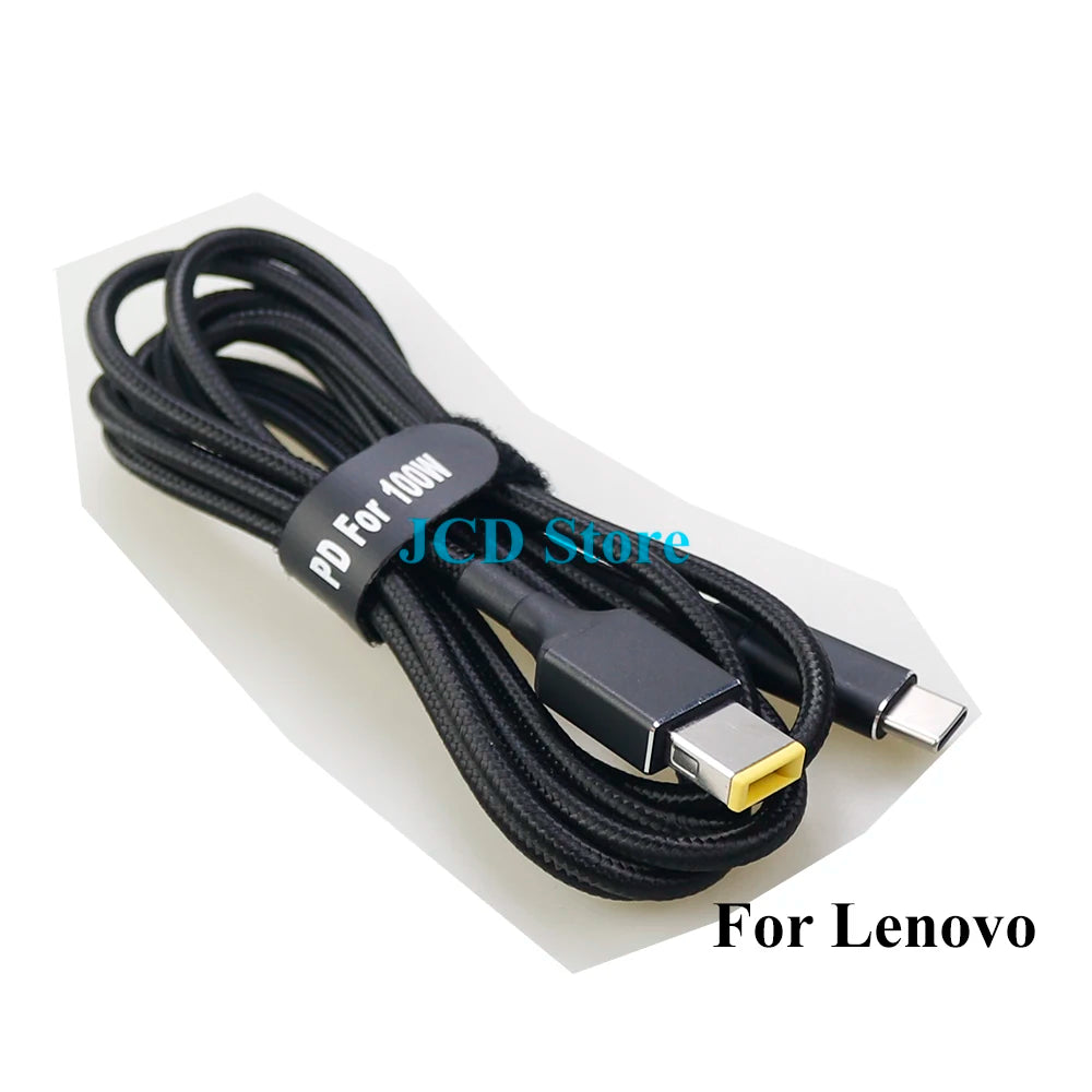 1PCS 100W 5A PD to DC 5.5*2.1 5.5*2.5 7.4*5.0 4.5*3.0 Decoy Trigger Adapter Cable TYPE-C PD Decoy Line Charging Notebook Charger