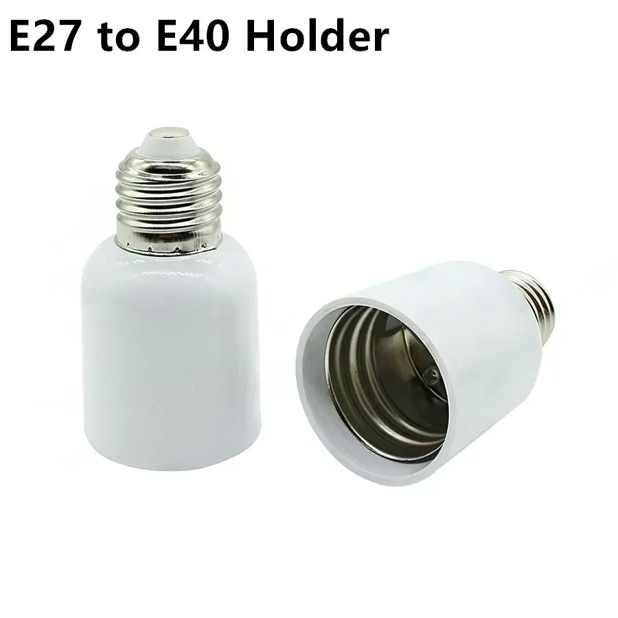 1pc Gu10 E12 E14 E26 E27 G24 GX24Q B22 Fireproof LED CFL Lamp Holder Converter Light Socket Bulb Base Spliter Extension Adapter